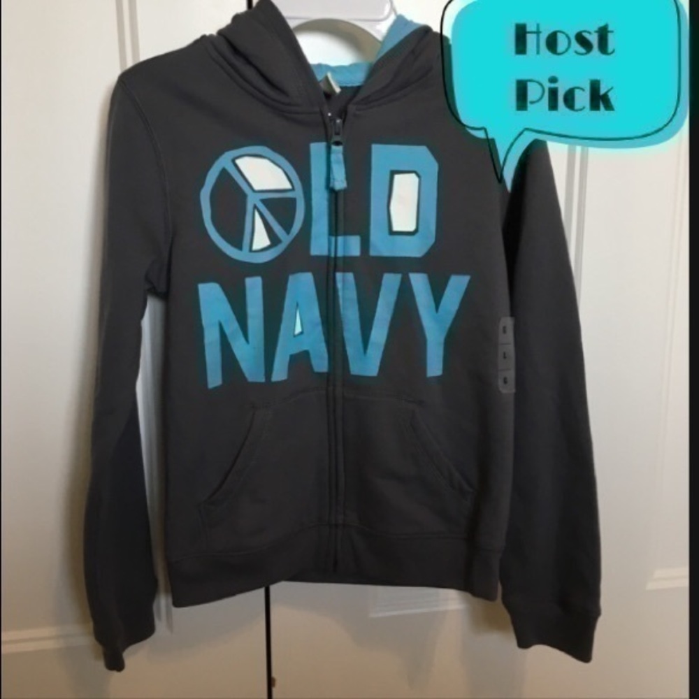 Old Navy Girls size large 10/12  hooded sweatshirt